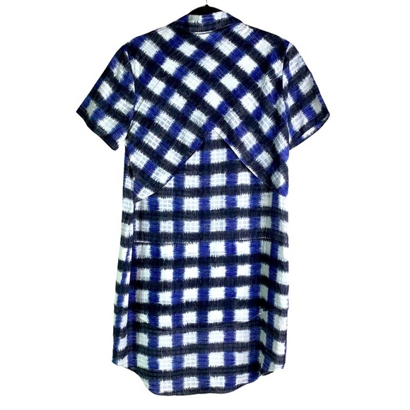 Derek Lam 10 Crosby Short Sleeve Button Front Dres - Picture 2 of 10